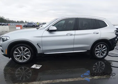 2019 BMW X3 xDrive30I из США, поврежденный, VIN 5UXTR9C56KLP92489